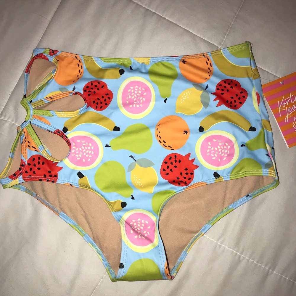 Kortni Jeane Fruit Salad Flower Cut Out Bottoms